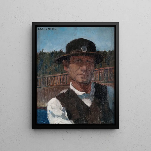 Facturateur - Akseli Gallen-Kallela — quadro incorniciato alla parete