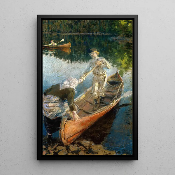 Riproduzione del dipinto Notte di San Giovanni - Akseli Gallen-Kallela