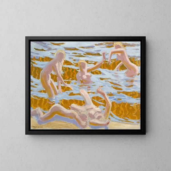 Oceanids - Akseli Gallen-Kallela — quadro incorniciato alla parete