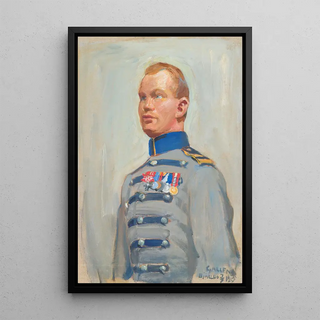 Akseli GallenKallela - Regent Mannerheims batman Gustaf Hagenau.webp