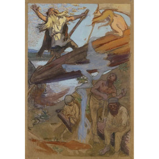 Akseli GallenKallela - The Departure Of Vinminen.webp