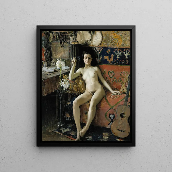 Démasqué - Akseli Gallen-Kallela — quadro incorniciato alla parete