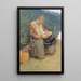 Madre e bambino - Akseli Gallen-Kallela — quadro incorniciato alla parete
