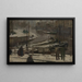 Dégel à Gand - Albert Baertsoen — quadro incorniciato alla parete