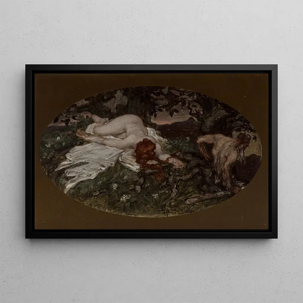 Chagrin d'amore - Albert Beck Wenzell — quadro incorniciato alla parete