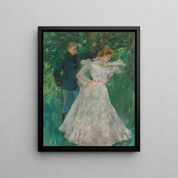 Le Nouvelles - Albert Beck Wenzell — quadro incorniciato alla parete