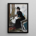 Madeleine Lerolle e sua figlia Yvonne - Albert Besnard — quadro incorniciato alla parete