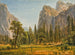 Cascate di Bridalveil, valle di Yosemite, California - Albert Bierstadt — vista dell’opera