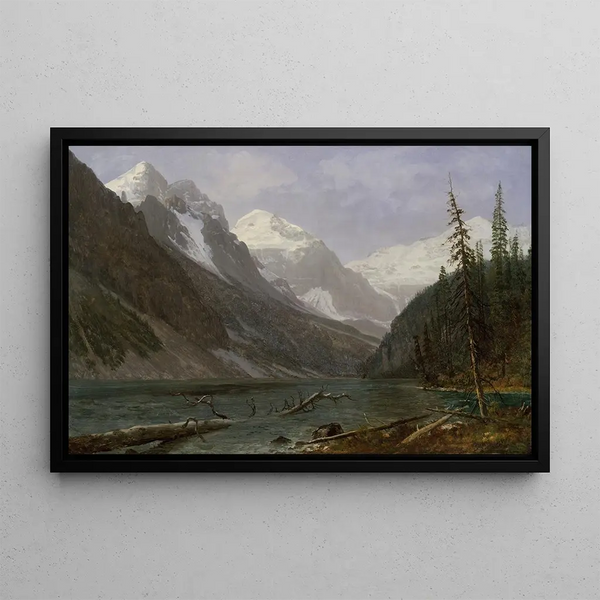 Albert Bierstadt - Canadian Rockies Lake Louise.webp