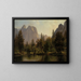 Rochers de la cathédrale, vallée de Yosemite - Albert Bierstadt — quadro incorniciato alla parete