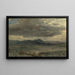 Studio di nuvole a San Francisco - Albert Bierstadt — quadro incorniciato alla parete