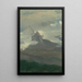 Riproduzione del dipinto Studio di nuvole con cime montuose - Albert Bierstadt