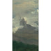 Riproduzione del dipinto Studio di nuvole con cime montuose - Albert Bierstadt