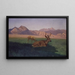 Cervo - Albert Bierstadt — quadro incorniciato alla parete
