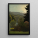 Collines boschive - Albert Bierstadt — quadro incorniciato alla parete