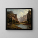 Porte del Yosemite - Albert Bierstadt — quadro incorniciato alla parete