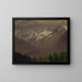 Nelle alte montagne - Albert Bierstadt — quadro incorniciato alla parete