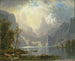 Nei Sierras - Albert Bierstadt — vista dell’opera