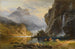 Indiani che pescano con la lancia - Albert Bierstadt — vista dell’opera