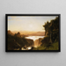 Lac Island, chaîne Wind River, Wyoming - Albert Bierstadt — quadro incorniciato alla parete