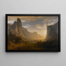 Vista aerea sulla valle di Yosemite, California - Albert Bierstadt — quadro incorniciato alla parete