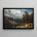 Mont Corcoran - Albert Bierstadt — quadro incorniciato alla parete