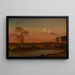 Mont Hood - Albert Bierstadt — quadro incorniciato alla parete
