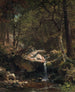 Ruisseau de montagne - Albert Bierstadt — vista dell’opera