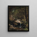 Ruisseau de montagne - Albert Bierstadt — quadro incorniciato alla parete