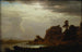 su Sweetwater vicino alla Porta del Diavolo - Albert Bierstadt — vista dell’opera