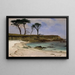 Anse marine - Albert Bierstadt — quadro incorniciato alla parete