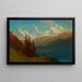 Splendore - Albert Bierstadt — quadro incorniciato alla parete