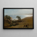 Studio per l'ingresso a Monterey - Albert Bierstadt — quadro incorniciato alla parete