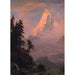 Riproduzione del dipinto Lever de soleil sur le Cervin - Albert Bierstadt