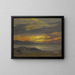 Tramonto - Albert Bierstadt — quadro incorniciato alla parete