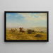 L'Ovest selvaggio - Albert Bierstadt — quadro incorniciato alla parete