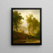 La rivière Wolf au Kansas - Albert Bierstadt — quadro incorniciato alla parete