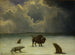 Piégé - Albert Bierstadt — vista dell’opera