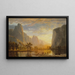Vallée du Yosemite - Albert Bierstadt — quadro incorniciato alla parete