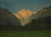 Vista del parco del Ghiacciaio o Tramonto sul picco - Albert Bierstadt — vista dell’opera