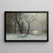 Inverno a Yosemite - Albert Bierstadt — quadro incorniciato alla parete