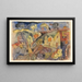 Villageois - Albert Bloch — quadro incorniciato alla parete