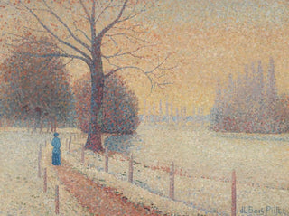 Le Puy en hiver - Albert Dubois-Pillet — vista dell’opera
