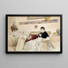 L'epouse dell'artista che legge sul divano - Albert Edelfelt — quadro incorniciato alla parete