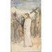 Riproduzione del dipinto Cristo è portato al Calvario - Albert Edelfelt