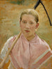 Studio « Ragazza con rastrello » per agosto - Albert Edelfelt — vista dell’opera