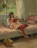 Bons amis, Berta et Capi - Albert Edelfelt — vista dell’opera