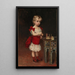 Le grand-duc Andreï Vladimirovitch bambino - Albert Edelfelt — quadro incorniciato alla parete
