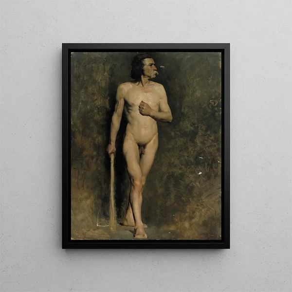 Albert Edelfelt - Male model.webp