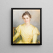 Mme Lamberg e Kjellberg - Albert Edelfelt — quadro incorniciato alla parete